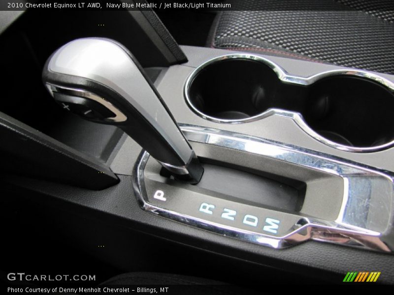 Navy Blue Metallic / Jet Black/Light Titanium 2010 Chevrolet Equinox LT AWD