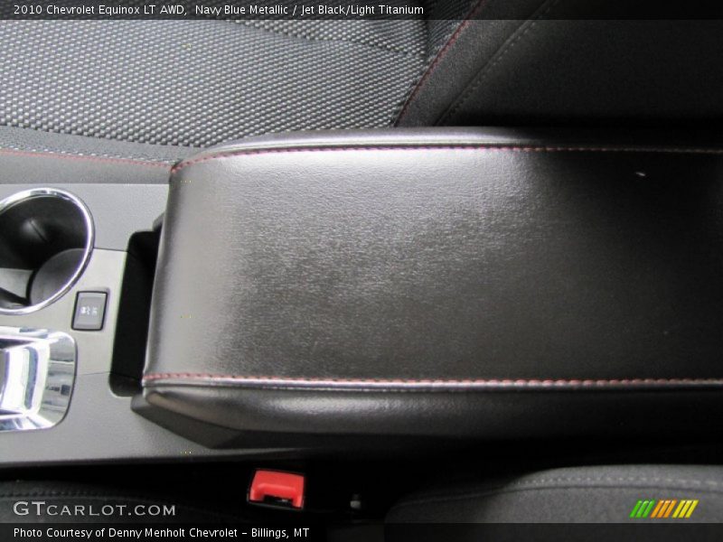 Navy Blue Metallic / Jet Black/Light Titanium 2010 Chevrolet Equinox LT AWD