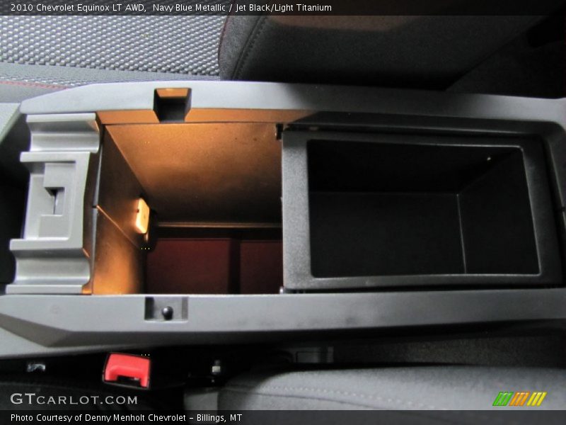 Navy Blue Metallic / Jet Black/Light Titanium 2010 Chevrolet Equinox LT AWD