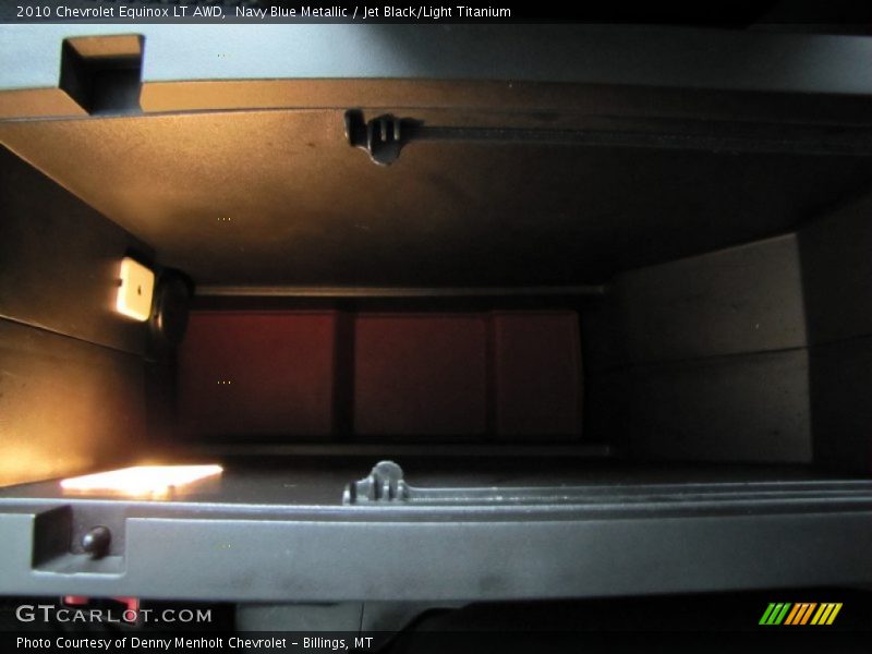 Navy Blue Metallic / Jet Black/Light Titanium 2010 Chevrolet Equinox LT AWD