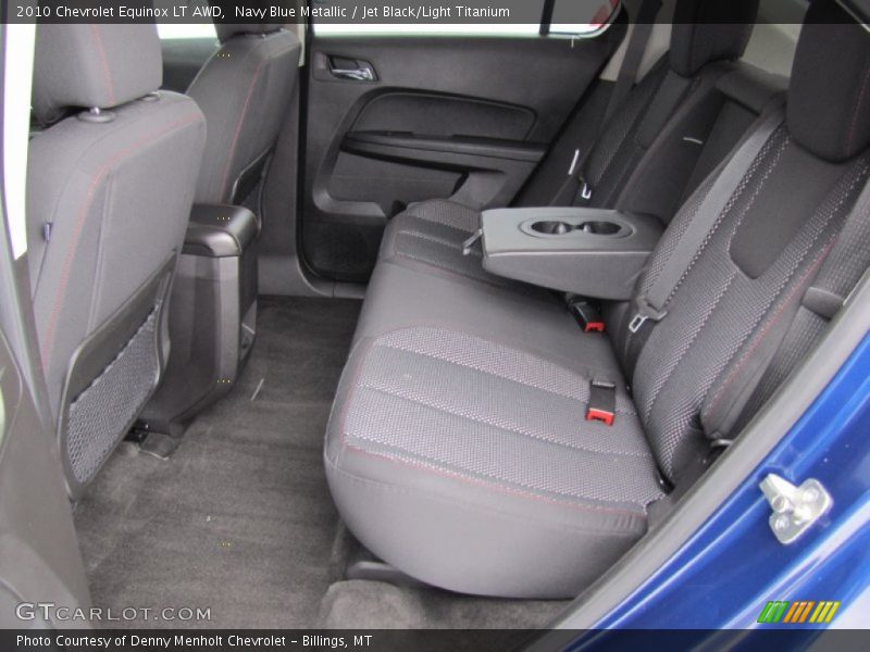 Navy Blue Metallic / Jet Black/Light Titanium 2010 Chevrolet Equinox LT AWD