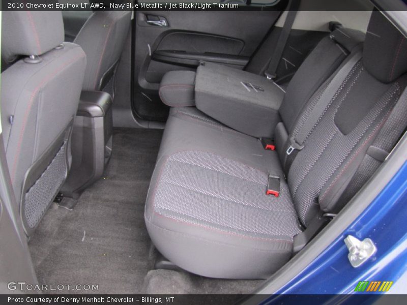 Navy Blue Metallic / Jet Black/Light Titanium 2010 Chevrolet Equinox LT AWD