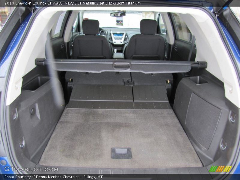 Navy Blue Metallic / Jet Black/Light Titanium 2010 Chevrolet Equinox LT AWD