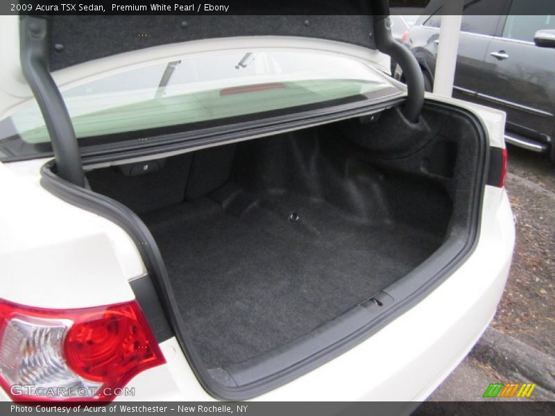 Premium White Pearl / Ebony 2009 Acura TSX Sedan