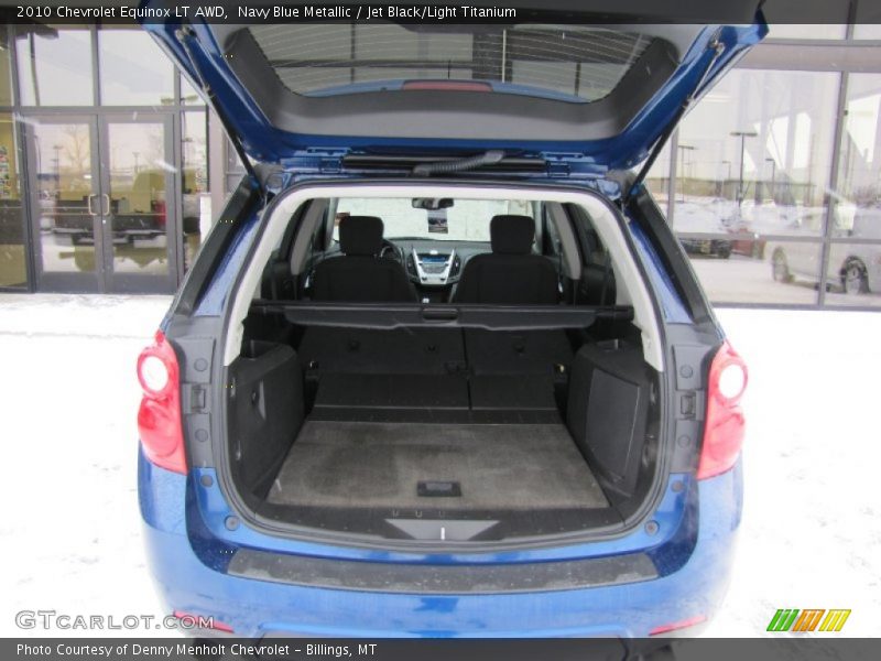 Navy Blue Metallic / Jet Black/Light Titanium 2010 Chevrolet Equinox LT AWD