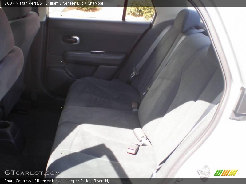 Brilliant Silver Metallic / Charcoal 2007 Nissan Versa S