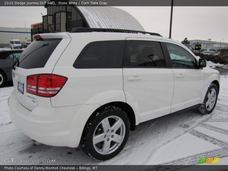Stone White / Dark Slate Gray 2010 Dodge Journey SXT AWD