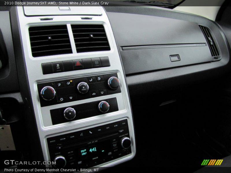 Stone White / Dark Slate Gray 2010 Dodge Journey SXT AWD