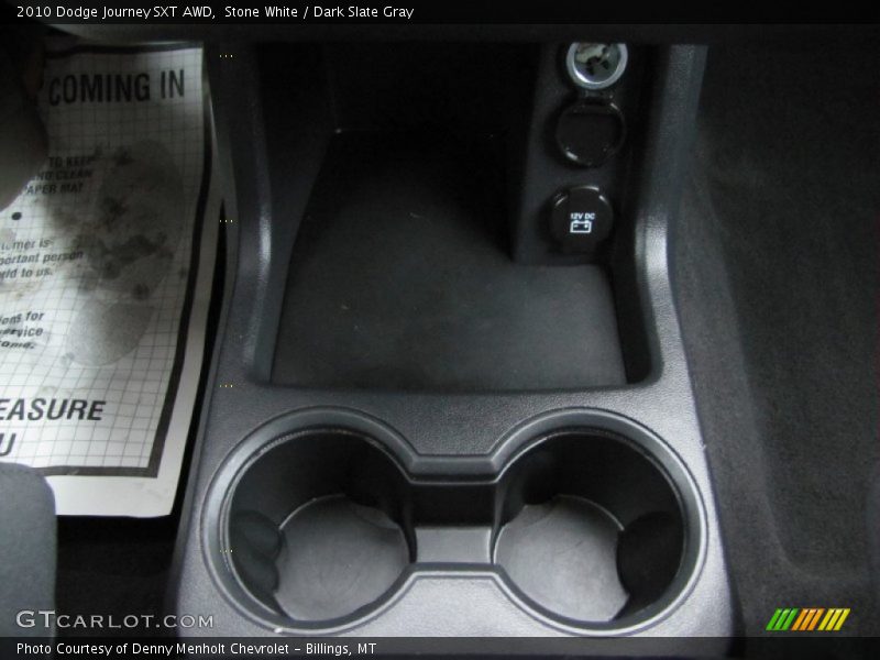 Stone White / Dark Slate Gray 2010 Dodge Journey SXT AWD
