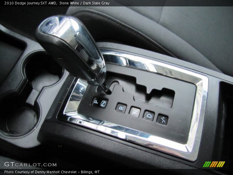 Stone White / Dark Slate Gray 2010 Dodge Journey SXT AWD