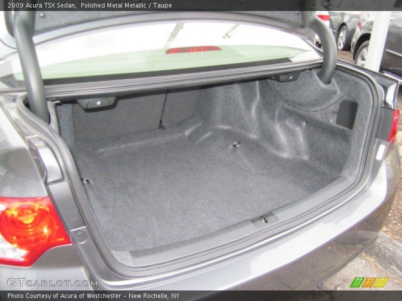 Polished Metal Metallic / Taupe 2009 Acura TSX Sedan