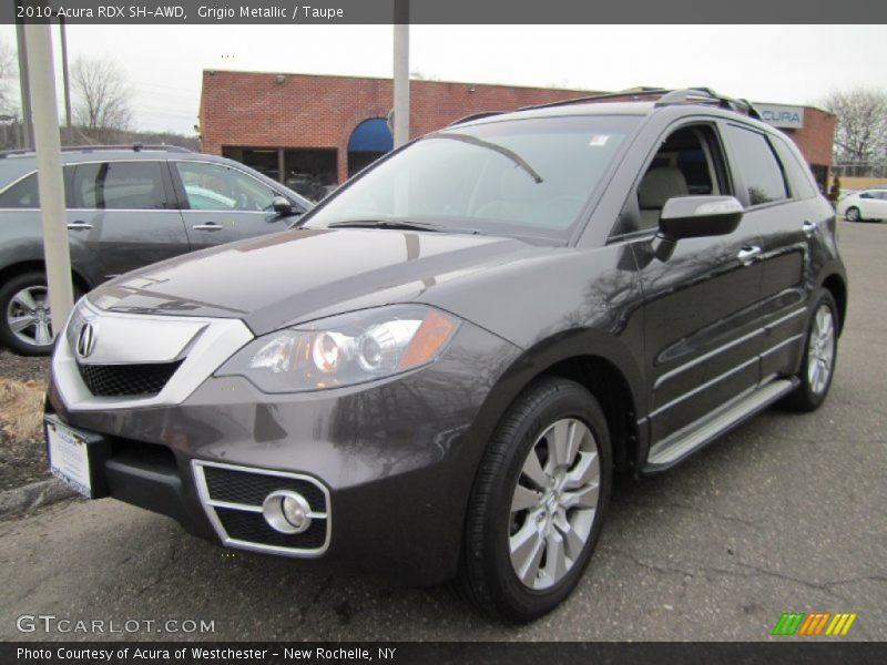 Grigio Metallic / Taupe 2010 Acura RDX SH-AWD