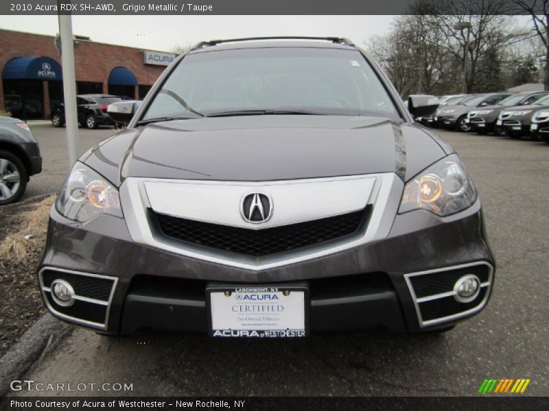 Grigio Metallic / Taupe 2010 Acura RDX SH-AWD