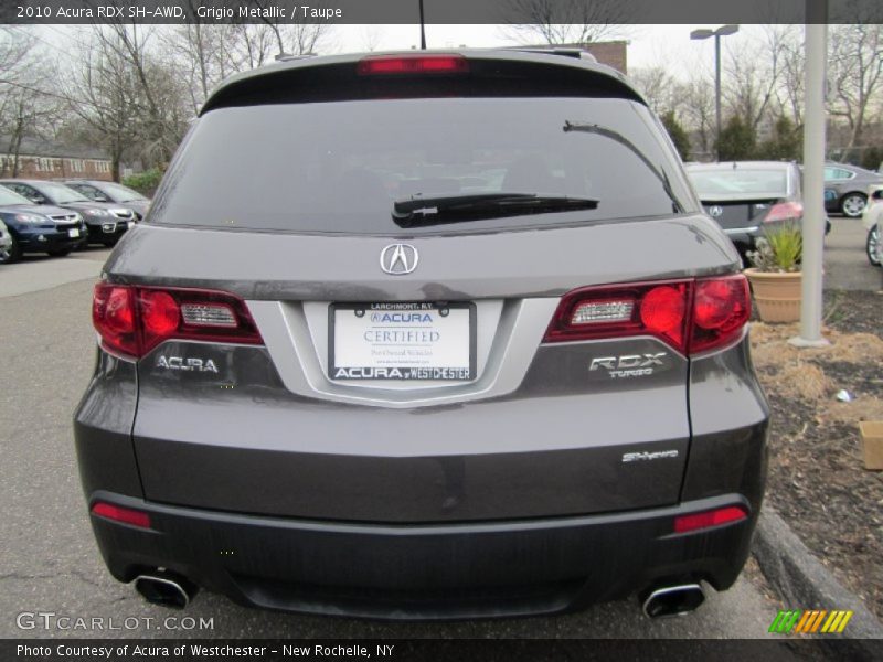 Grigio Metallic / Taupe 2010 Acura RDX SH-AWD