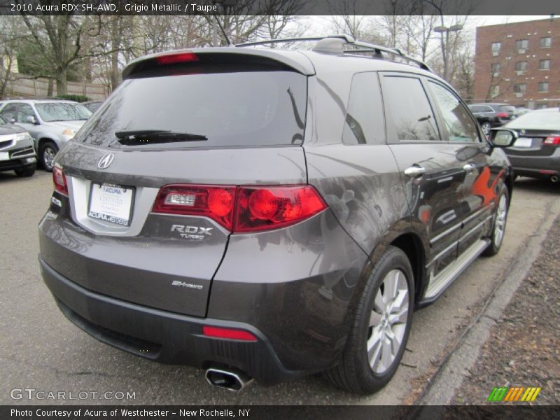 Grigio Metallic / Taupe 2010 Acura RDX SH-AWD