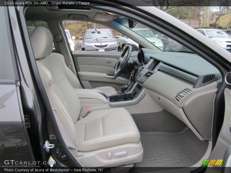 Grigio Metallic / Taupe 2010 Acura RDX SH-AWD