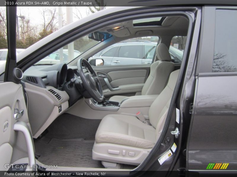 Grigio Metallic / Taupe 2010 Acura RDX SH-AWD