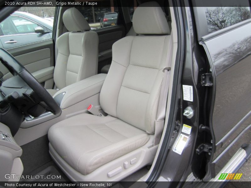 Grigio Metallic / Taupe 2010 Acura RDX SH-AWD