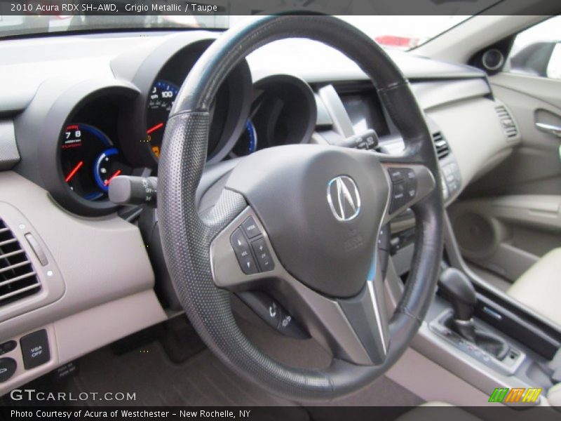 Grigio Metallic / Taupe 2010 Acura RDX SH-AWD