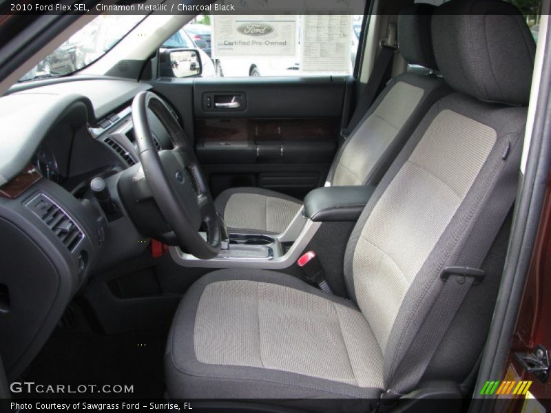 Cinnamon Metallic / Charcoal Black 2010 Ford Flex SEL