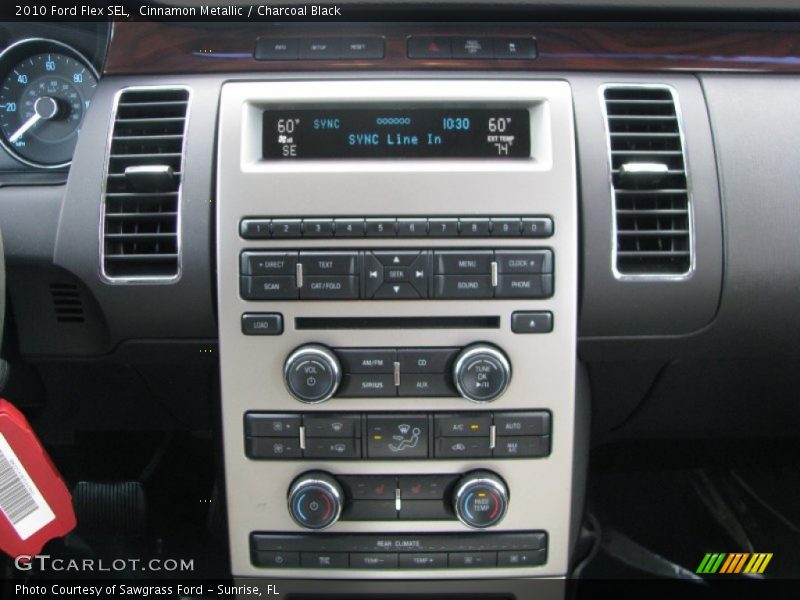 Cinnamon Metallic / Charcoal Black 2010 Ford Flex SEL