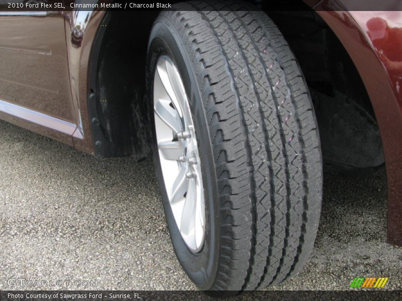 Cinnamon Metallic / Charcoal Black 2010 Ford Flex SEL