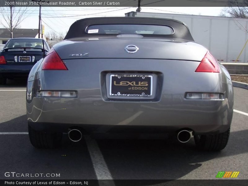 Carbon Silver / Carbon 2008 Nissan 350Z Enthusiast Roadster