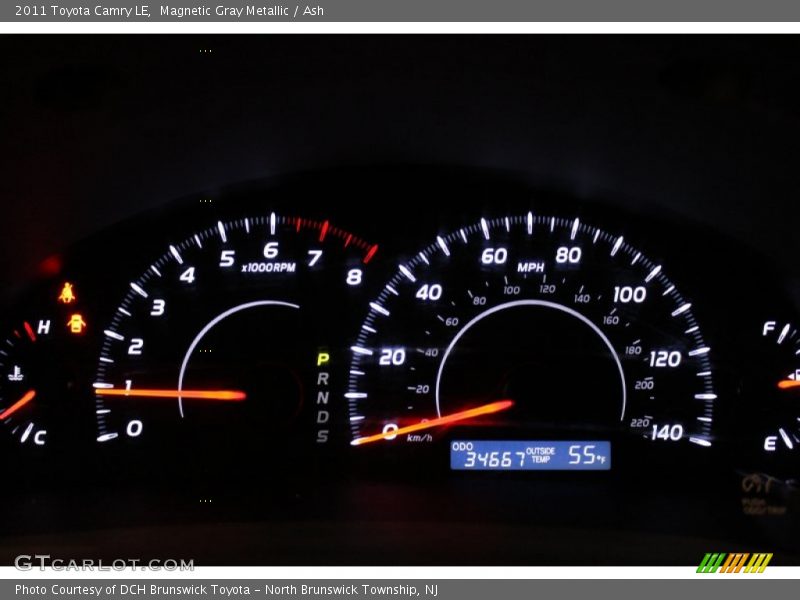 Magnetic Gray Metallic / Ash 2011 Toyota Camry LE