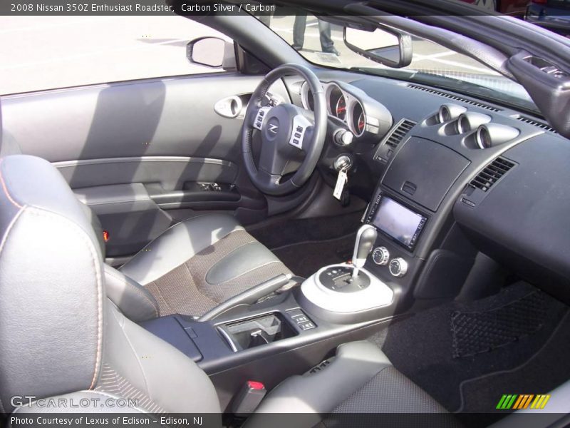 Carbon Silver / Carbon 2008 Nissan 350Z Enthusiast Roadster