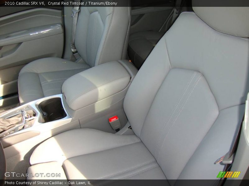 Crystal Red Tintcoat / Titanium/Ebony 2010 Cadillac SRX V6