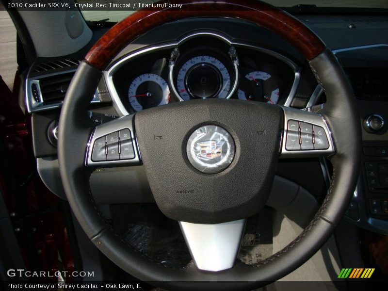 Crystal Red Tintcoat / Titanium/Ebony 2010 Cadillac SRX V6