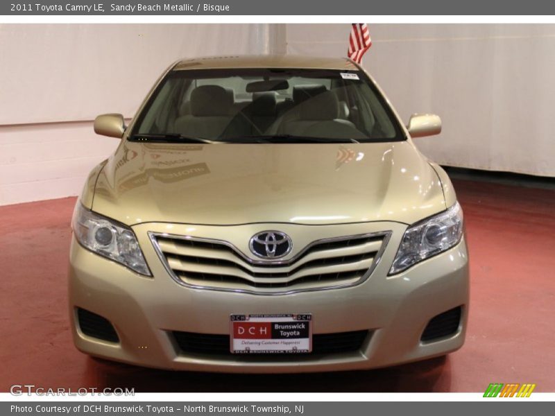 Sandy Beach Metallic / Bisque 2011 Toyota Camry LE