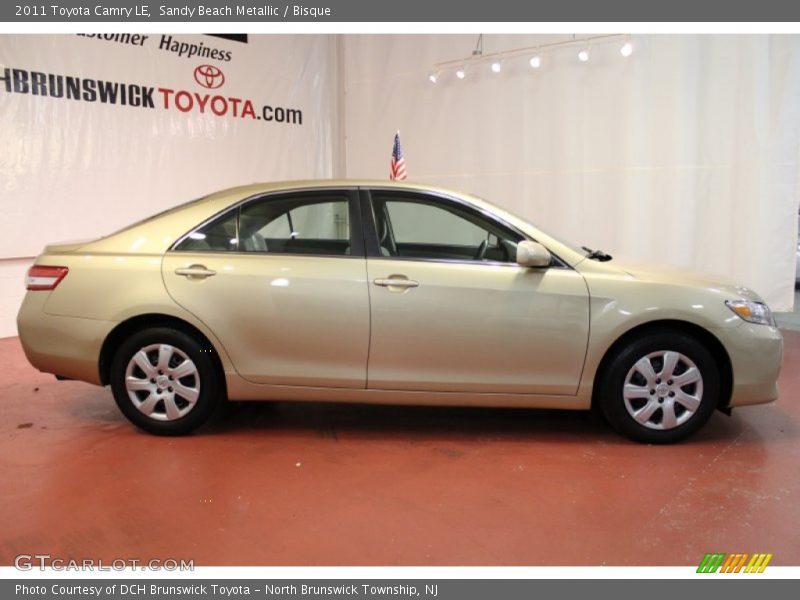 Sandy Beach Metallic / Bisque 2011 Toyota Camry LE