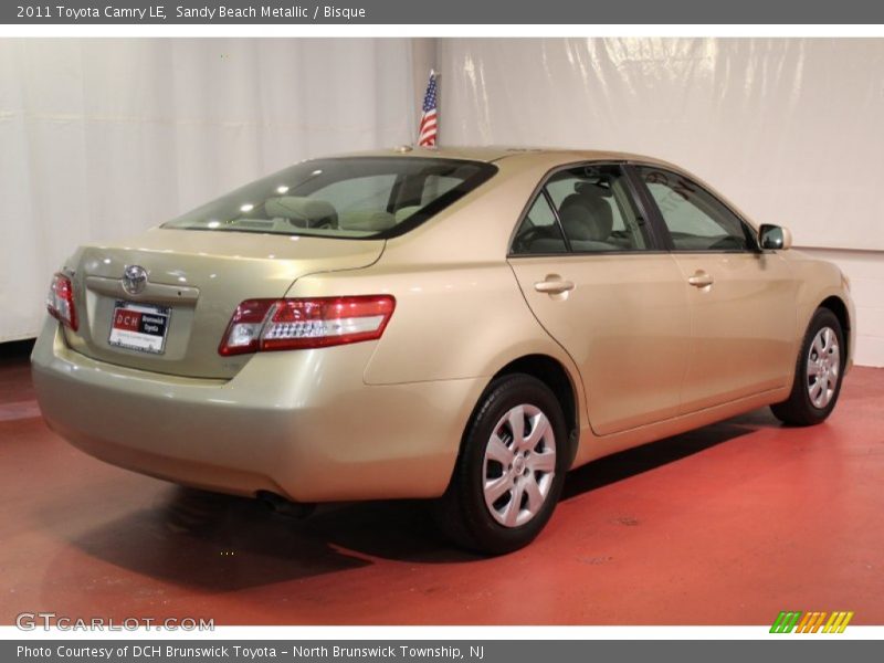 Sandy Beach Metallic / Bisque 2011 Toyota Camry LE