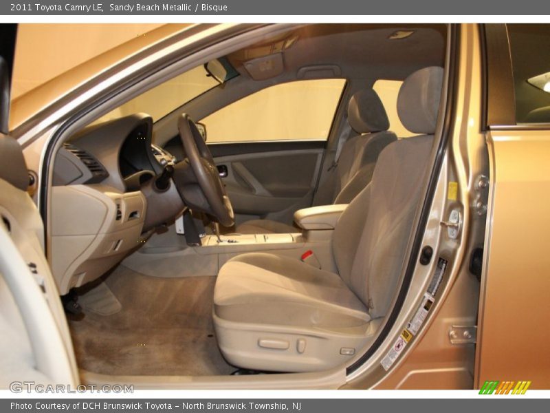 Sandy Beach Metallic / Bisque 2011 Toyota Camry LE