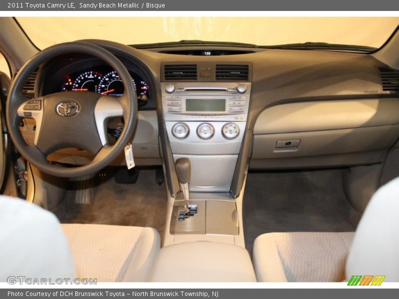 Sandy Beach Metallic / Bisque 2011 Toyota Camry LE