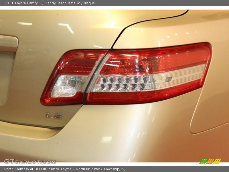 Sandy Beach Metallic / Bisque 2011 Toyota Camry LE