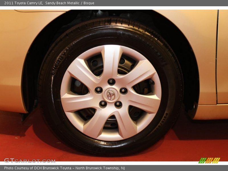 Sandy Beach Metallic / Bisque 2011 Toyota Camry LE