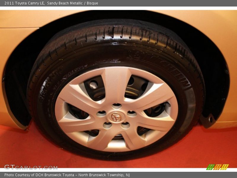 Sandy Beach Metallic / Bisque 2011 Toyota Camry LE