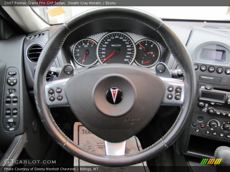  2007 Grand Prix GXP Sedan Steering Wheel