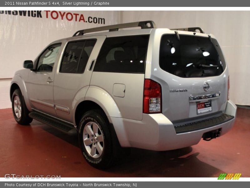 Silver Lightning / Graphite 2011 Nissan Pathfinder S 4x4