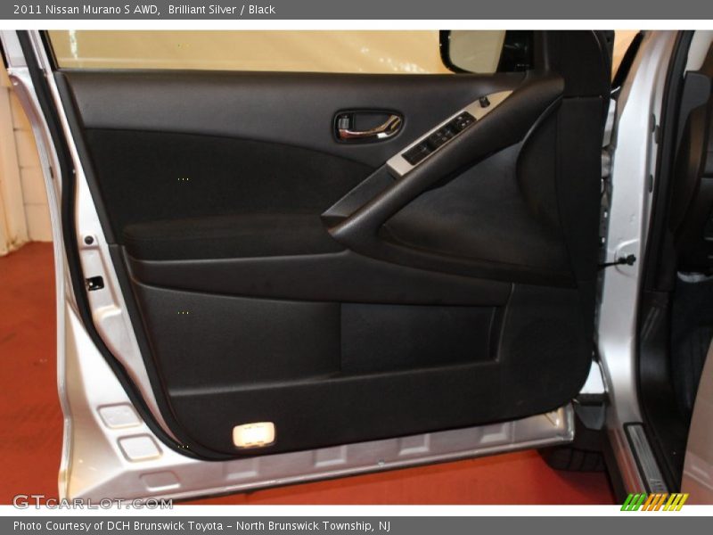 Brilliant Silver / Black 2011 Nissan Murano S AWD