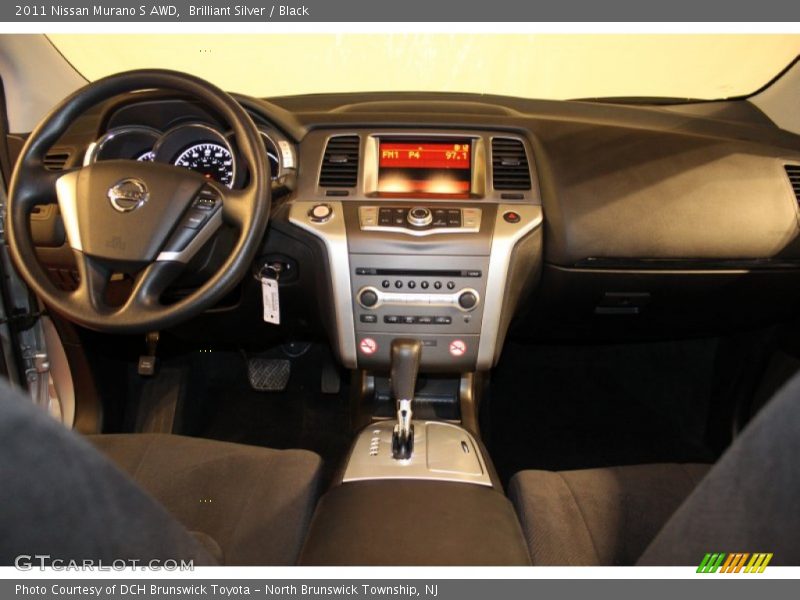 Brilliant Silver / Black 2011 Nissan Murano S AWD