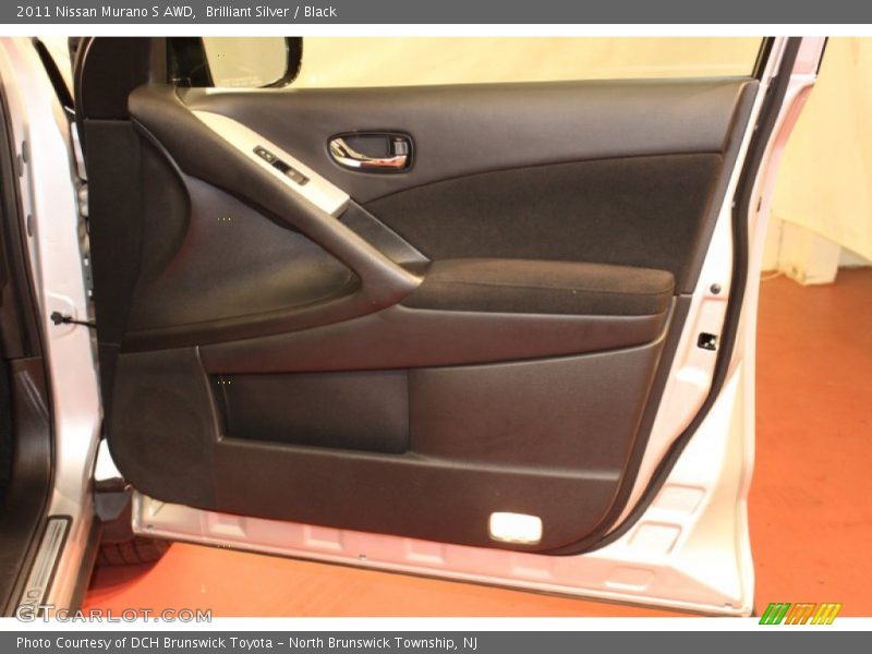 Brilliant Silver / Black 2011 Nissan Murano S AWD