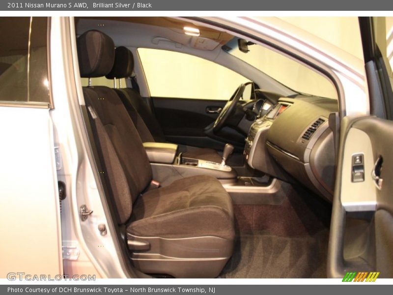 Brilliant Silver / Black 2011 Nissan Murano S AWD