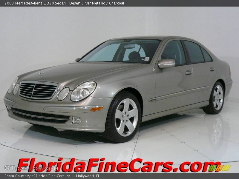 Desert Silver Metallic / Charcoal 2003 Mercedes-Benz E 320 Sedan
