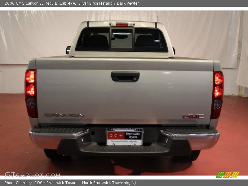 Silver Birch Metallic / Dark Pewter 2006 GMC Canyon SL Regular Cab 4x4