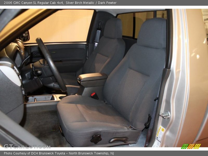 Silver Birch Metallic / Dark Pewter 2006 GMC Canyon SL Regular Cab 4x4