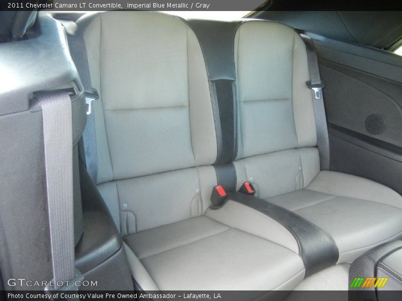 Imperial Blue Metallic / Gray 2011 Chevrolet Camaro LT Convertible