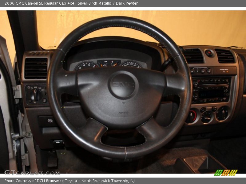 Silver Birch Metallic / Dark Pewter 2006 GMC Canyon SL Regular Cab 4x4